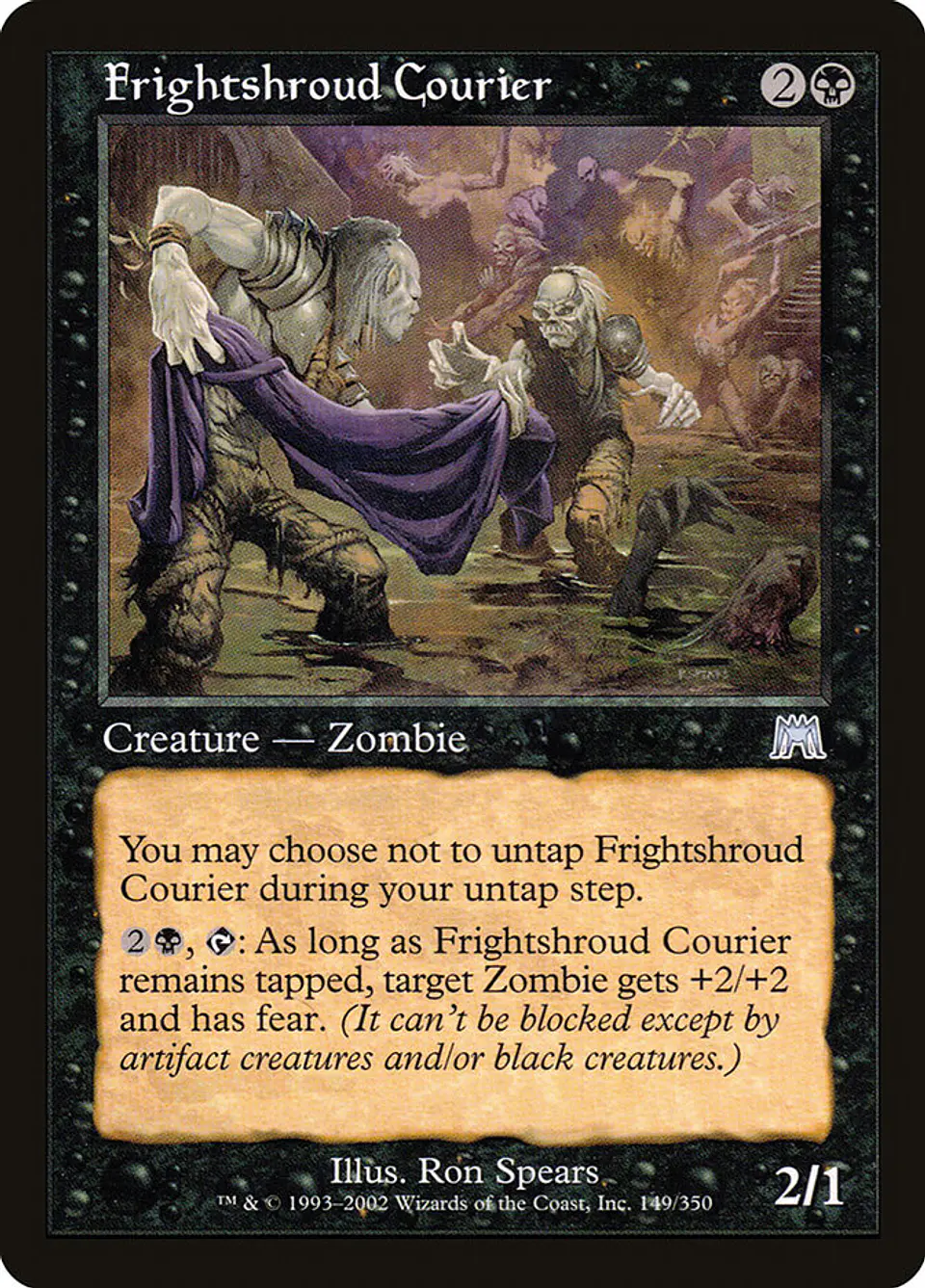 Frightshroud Courier (Retro Frame) 1