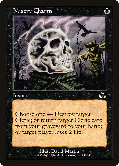 Misery Charm (Retro Frame)