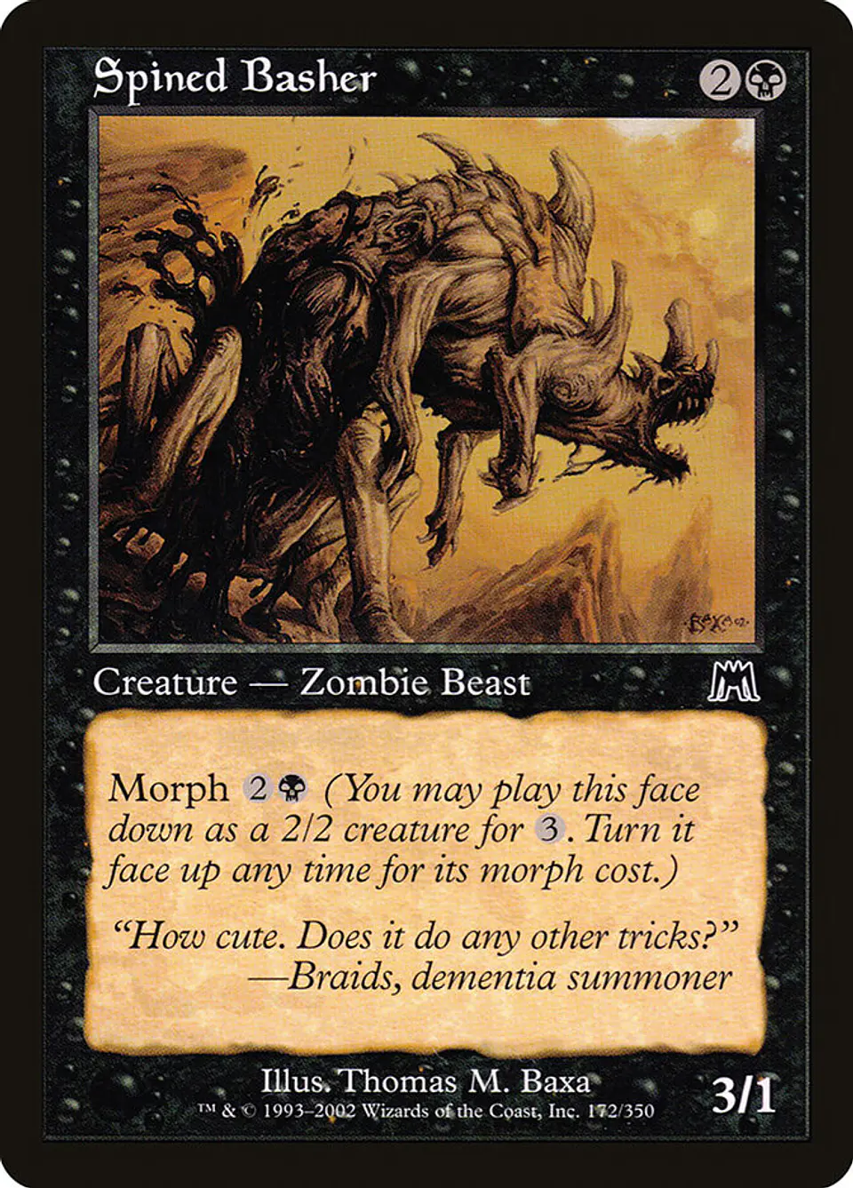 Spined Basher (Retro Frame) 1