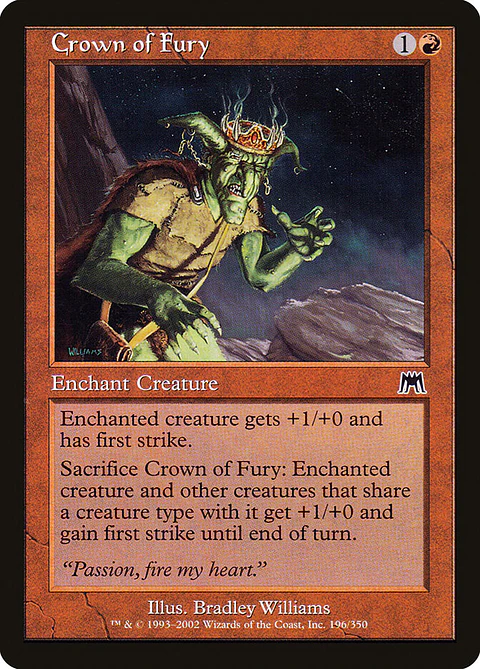 Crown of Fury (Retro Frame)