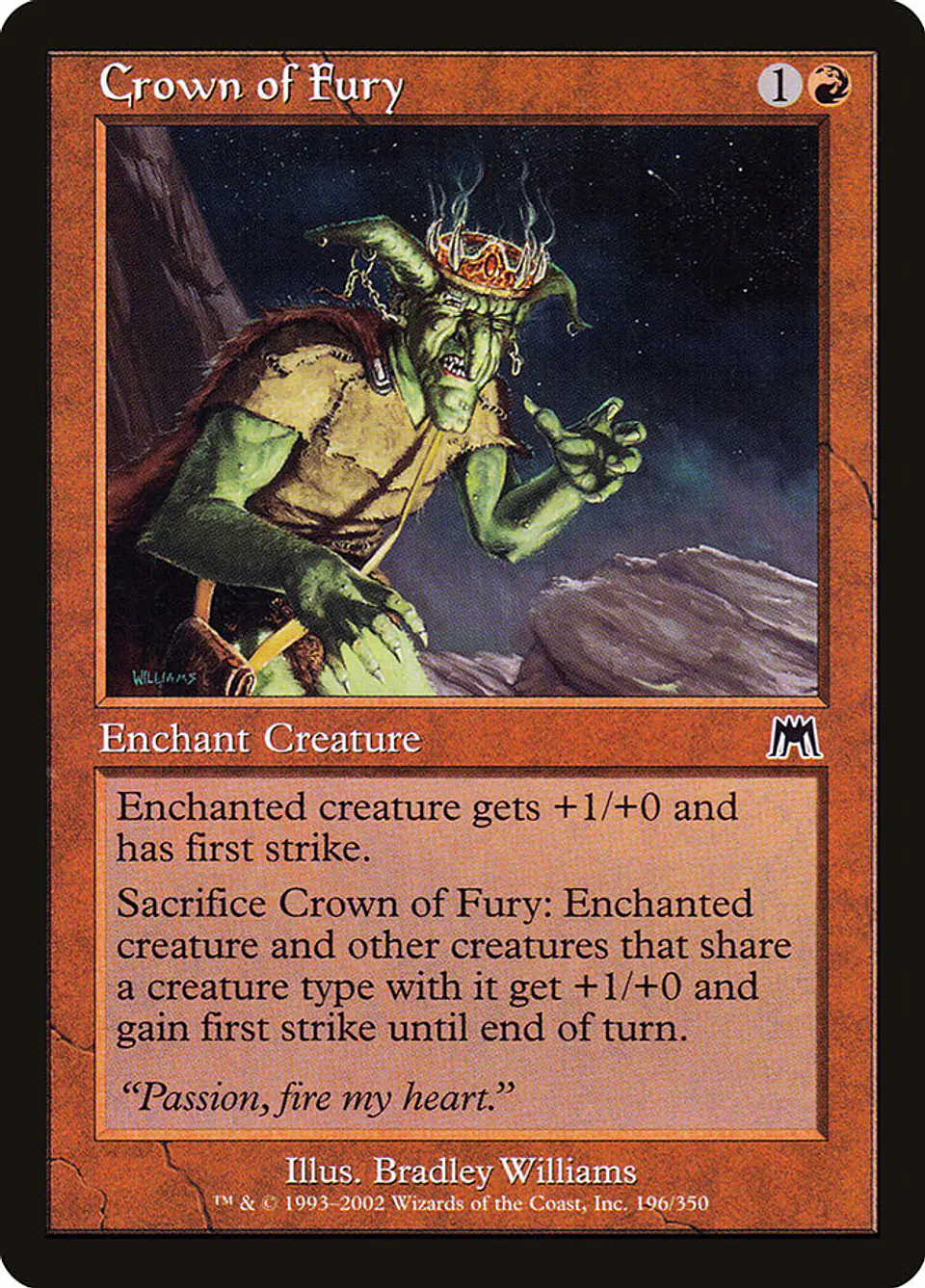 Crown of Fury (Retro Frame) 1