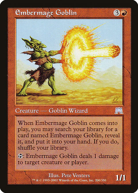Embermage Goblin (Retro Frame)