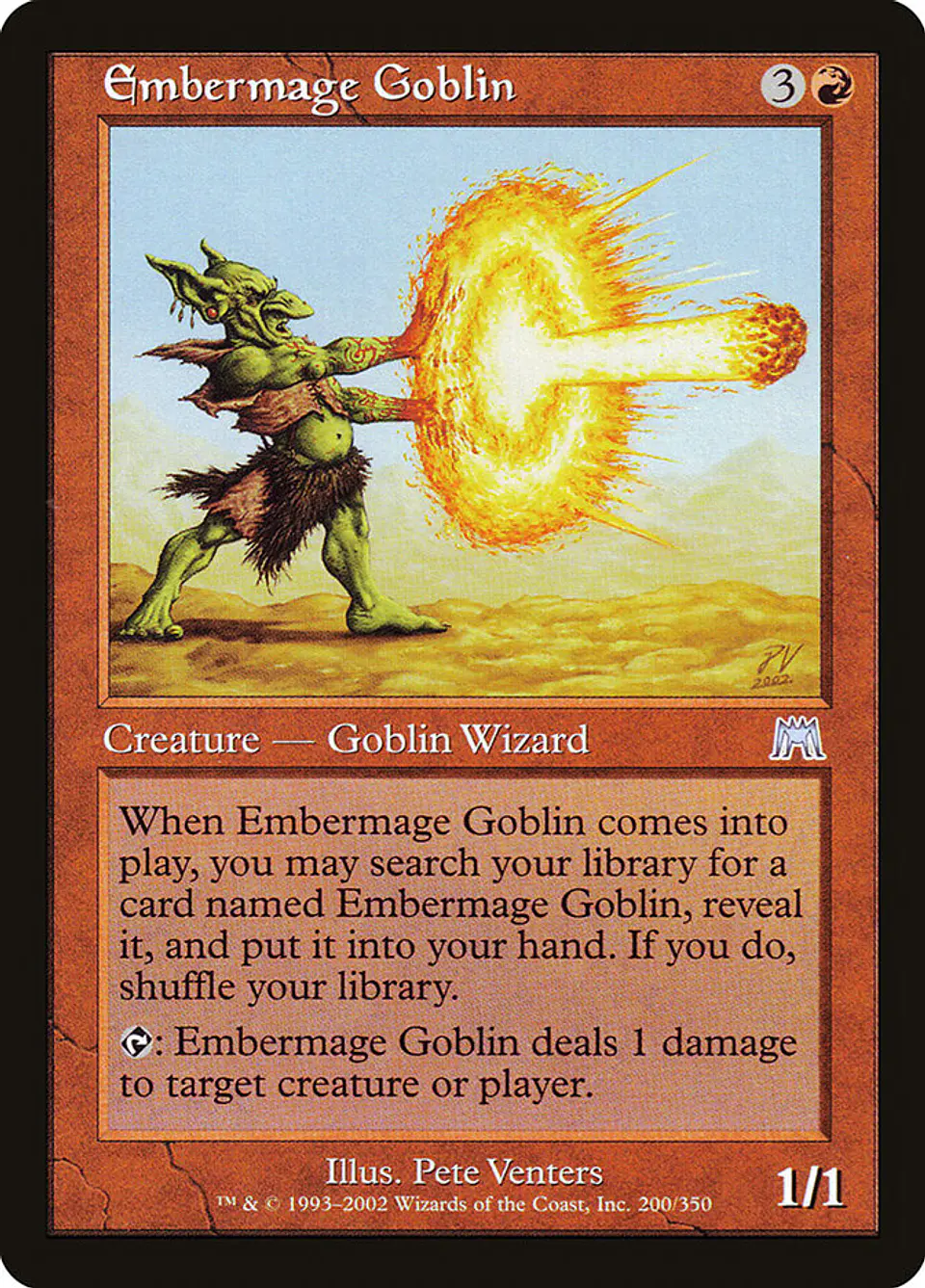 Embermage Goblin (Retro Frame) 1