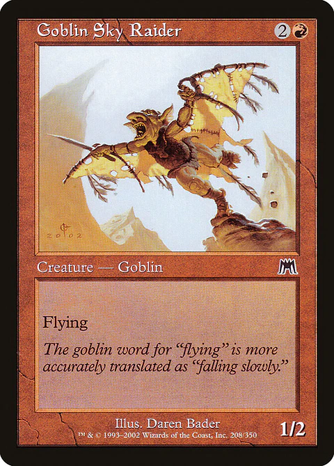 Goblin Sky Raider (Retro Frame)
