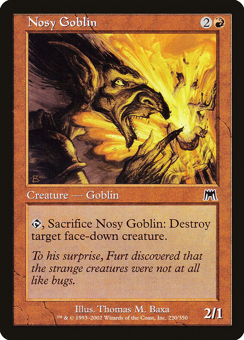 Nosy Goblin (Retro Frame) 1