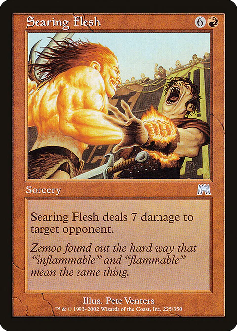 Searing Flesh (Retro Frame)