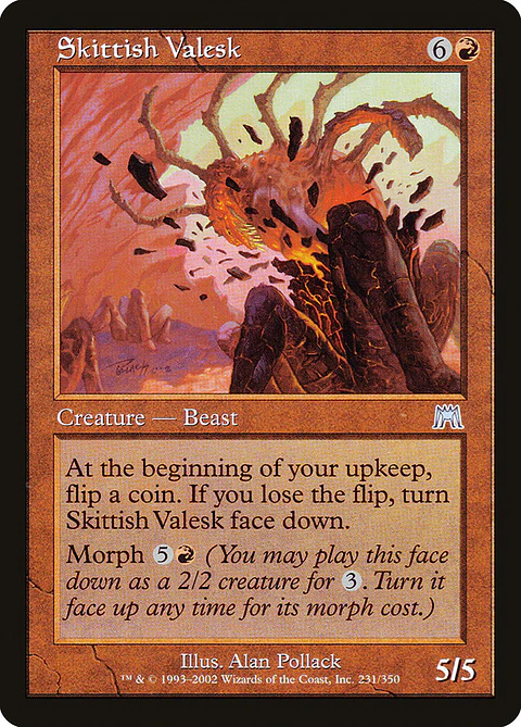 Skittish Valesk (Retro Frame)