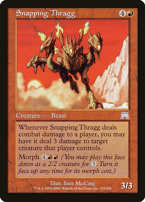 Snapping Thragg (Retro Frame)