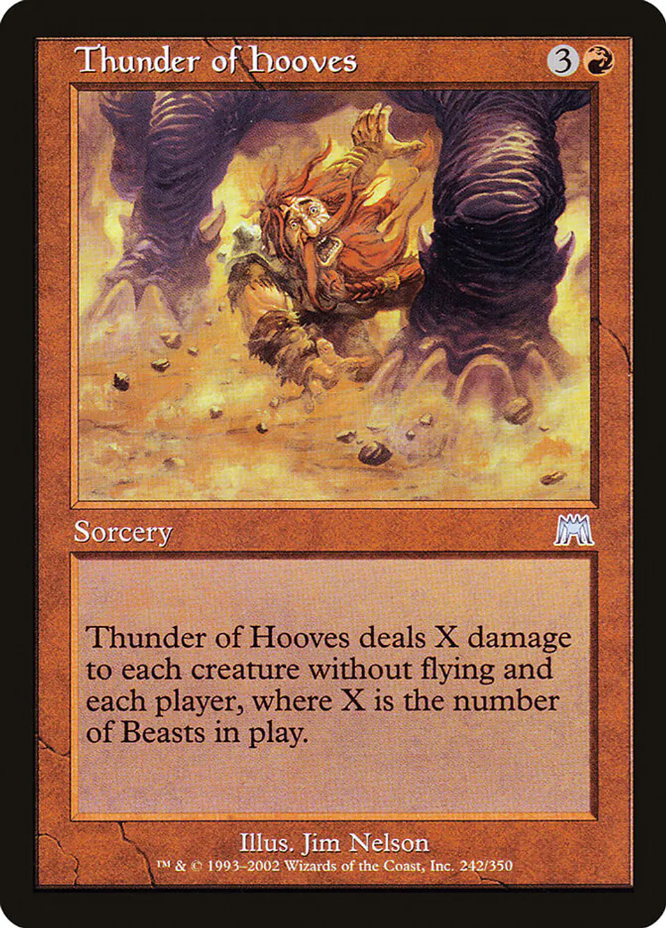 Thunder of Hooves (Retro Frame) 1
