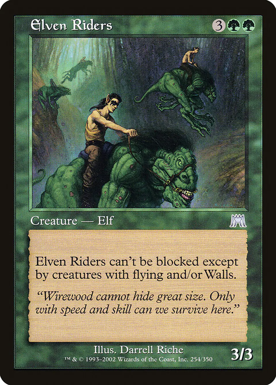 Elven Riders (Retro Frame) 1