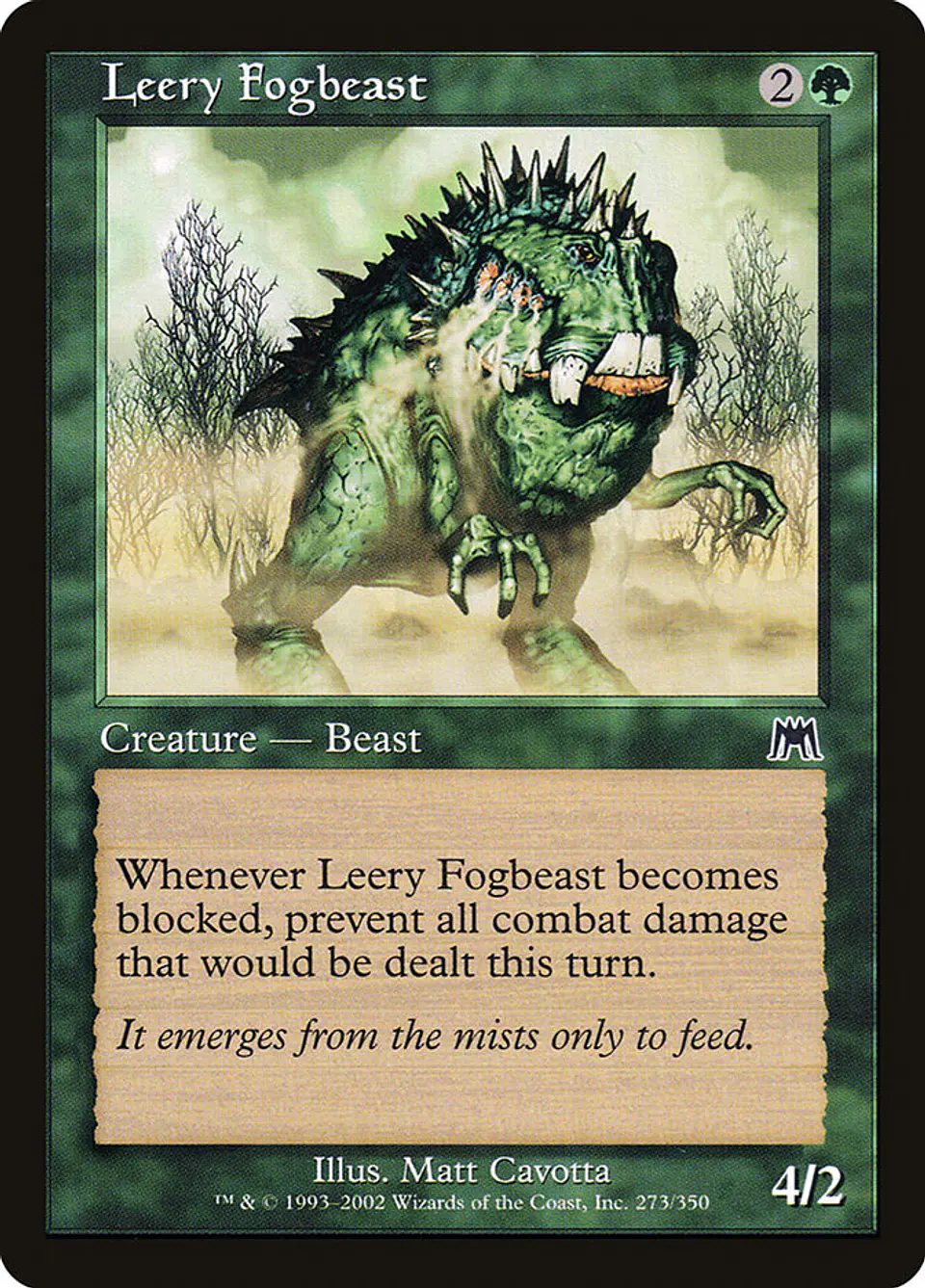 Leery Fogbeast (Retro Frame) 1