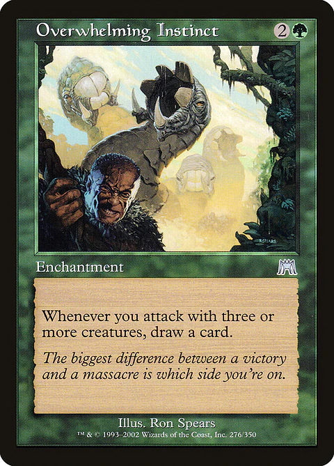 Overwhelming Instinct (Retro Frame)