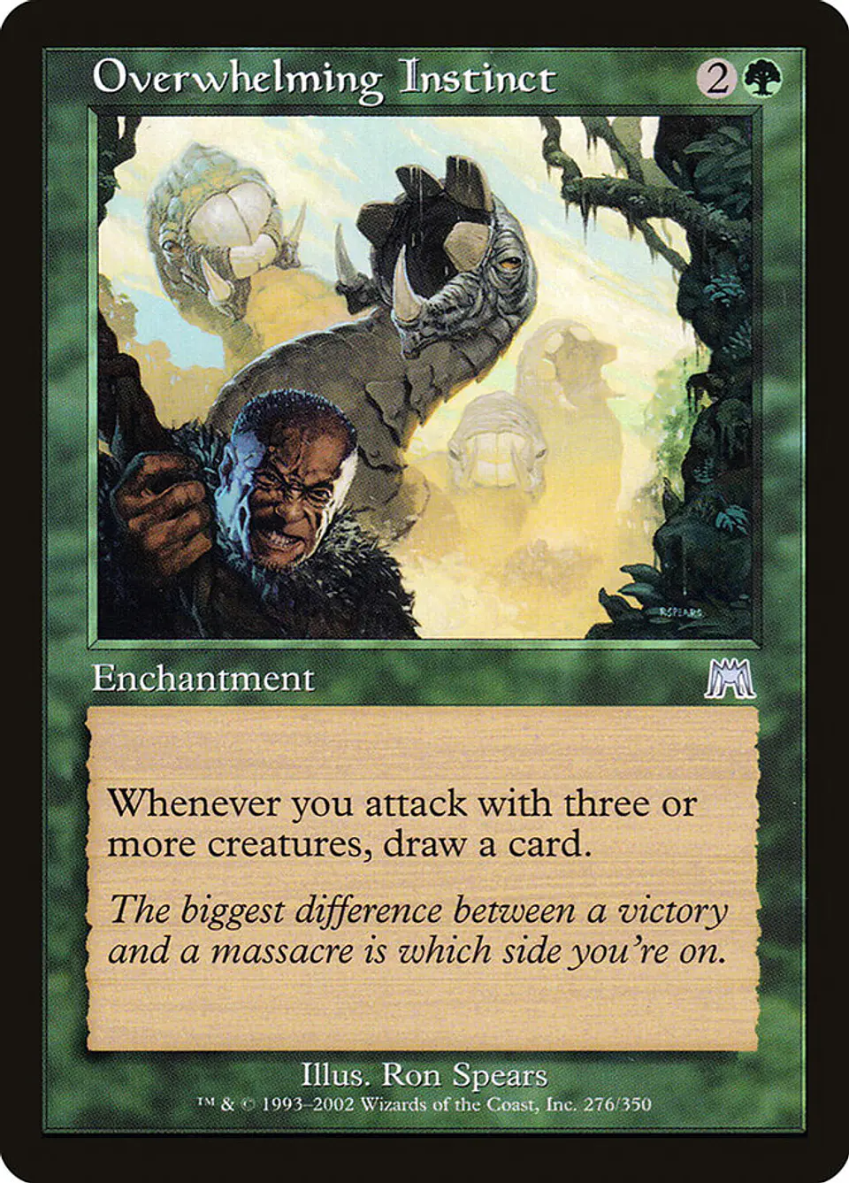 Overwhelming Instinct (Retro Frame) 1