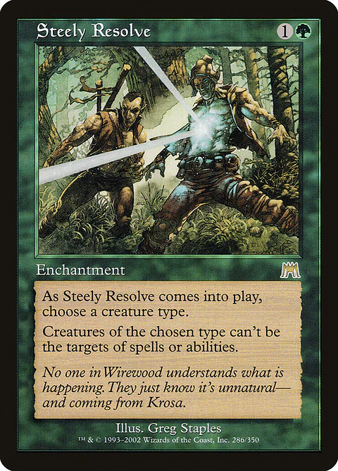 Steely Resolve (Retro Frame)