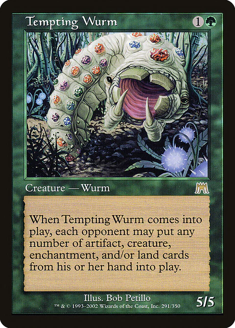 Tempting Wurm (Retro Frame)