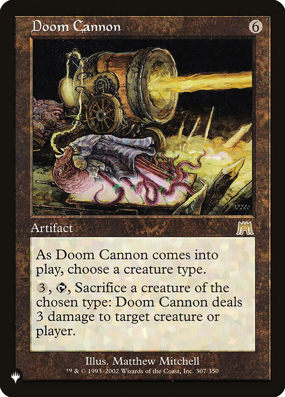 Doom Cannon (The List) 1