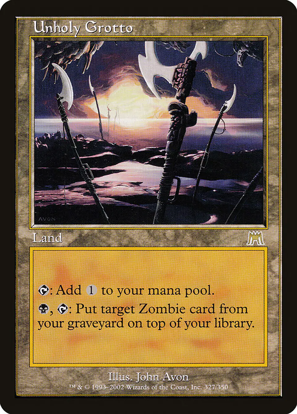 Unholy Grotto (Retro Frame) 1