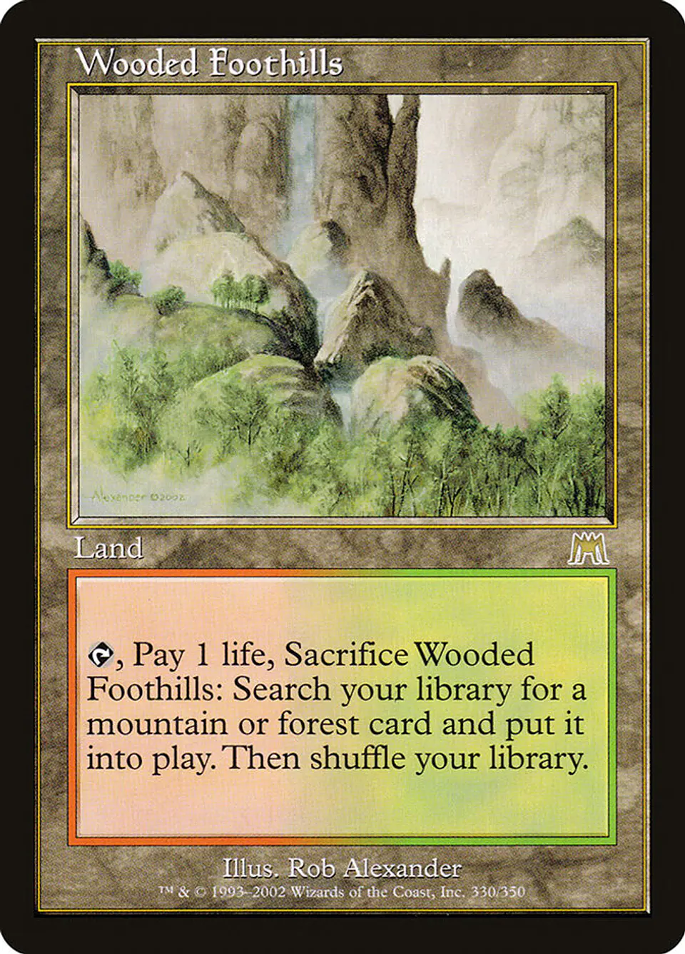 Wooded Foothills (Retro Frame) 1