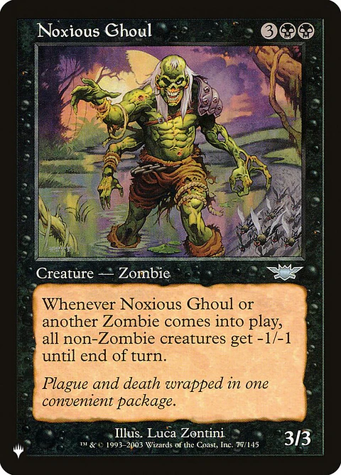Noxious Ghoul (The List)