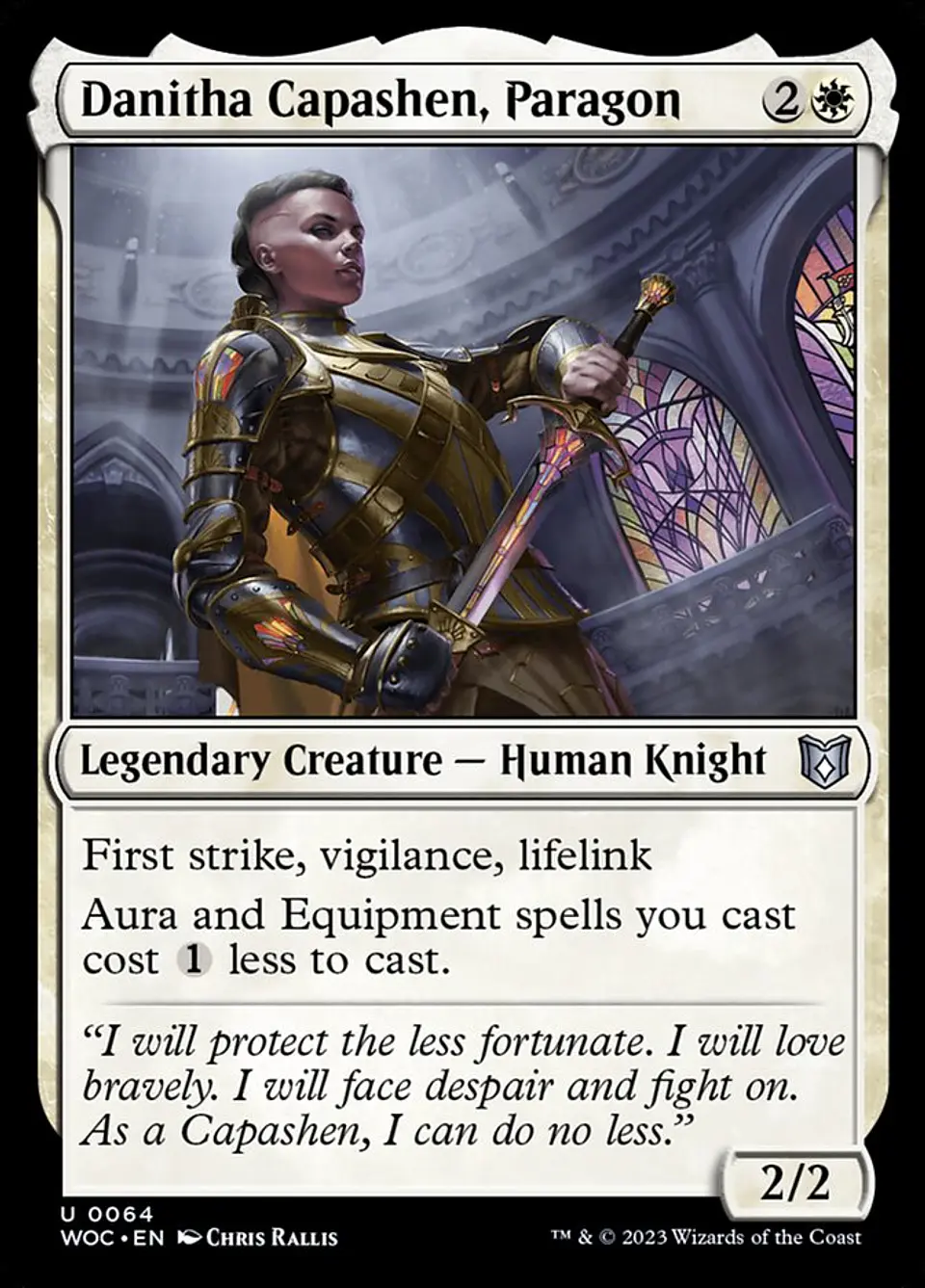Danitha Capashen, Paragon 1