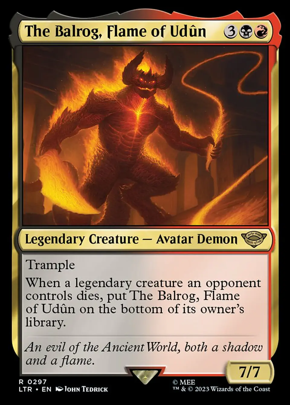 The Balrog, Flame of Udûn 1
