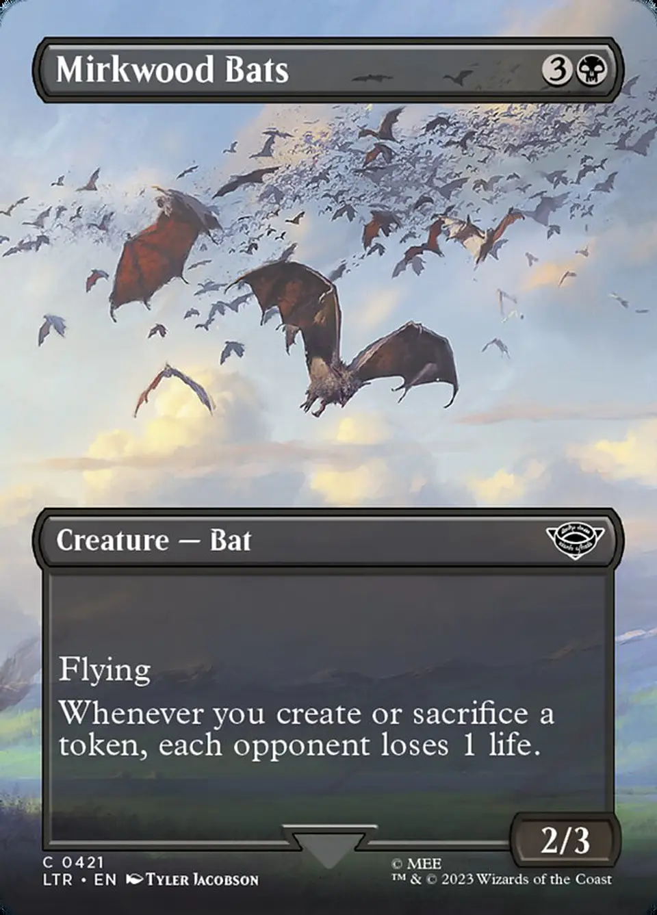 Mirkwood Bats (Borderless) 1