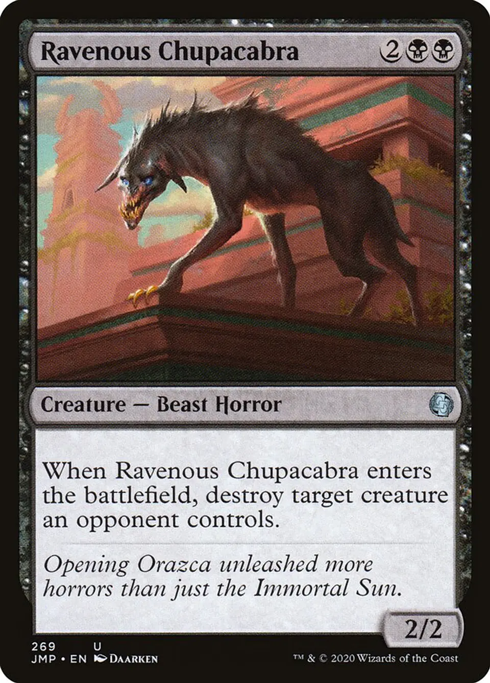 Ravenous Chupacabra 1