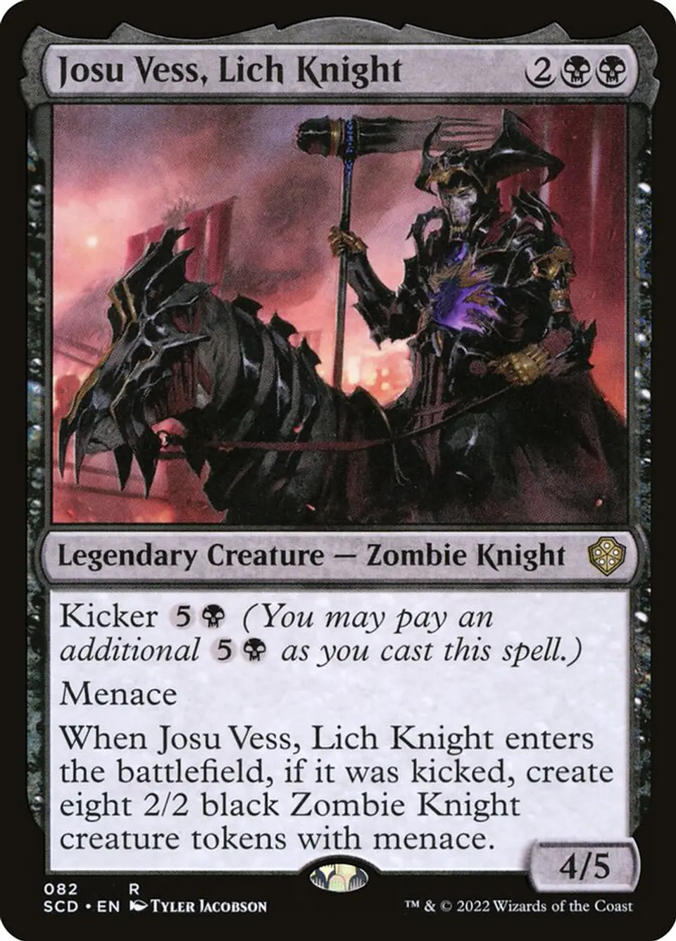 Josu Vess, Lich Knight 1