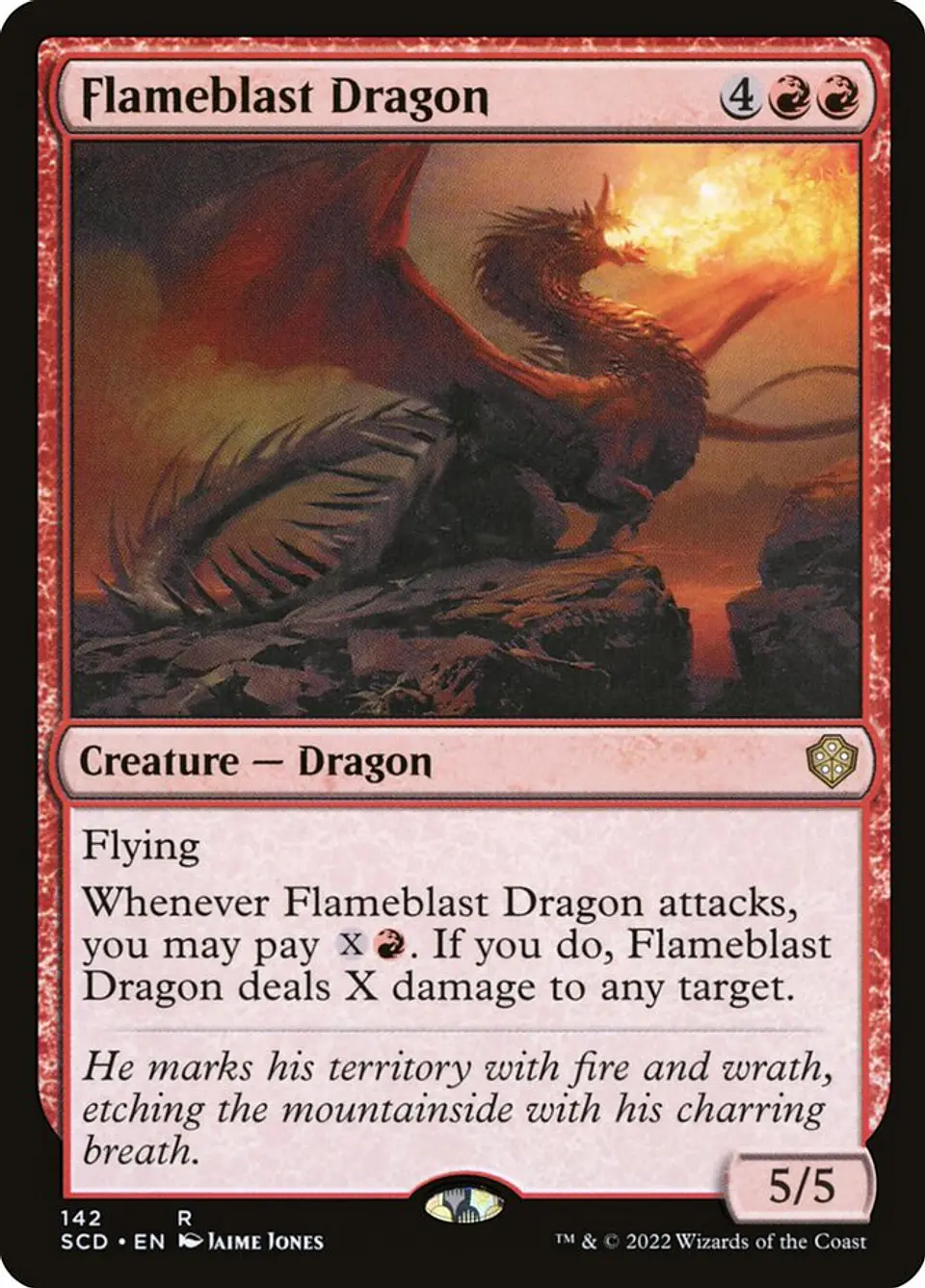 Flameblast Dragon 1