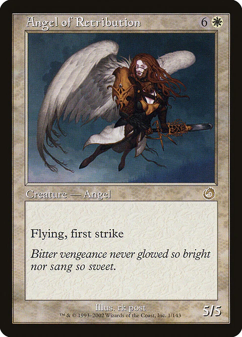 Angel of Retribution (Retro Frame)
