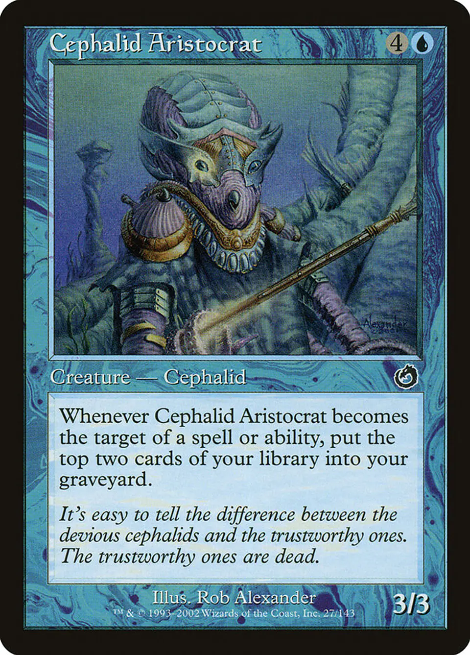 Cephalid Aristocrat (Retro Frame) 1