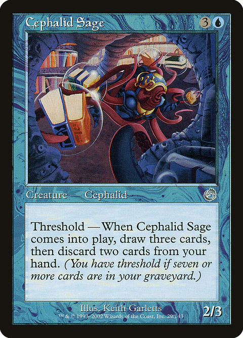 Cephalid Sage (Retro Frame)
