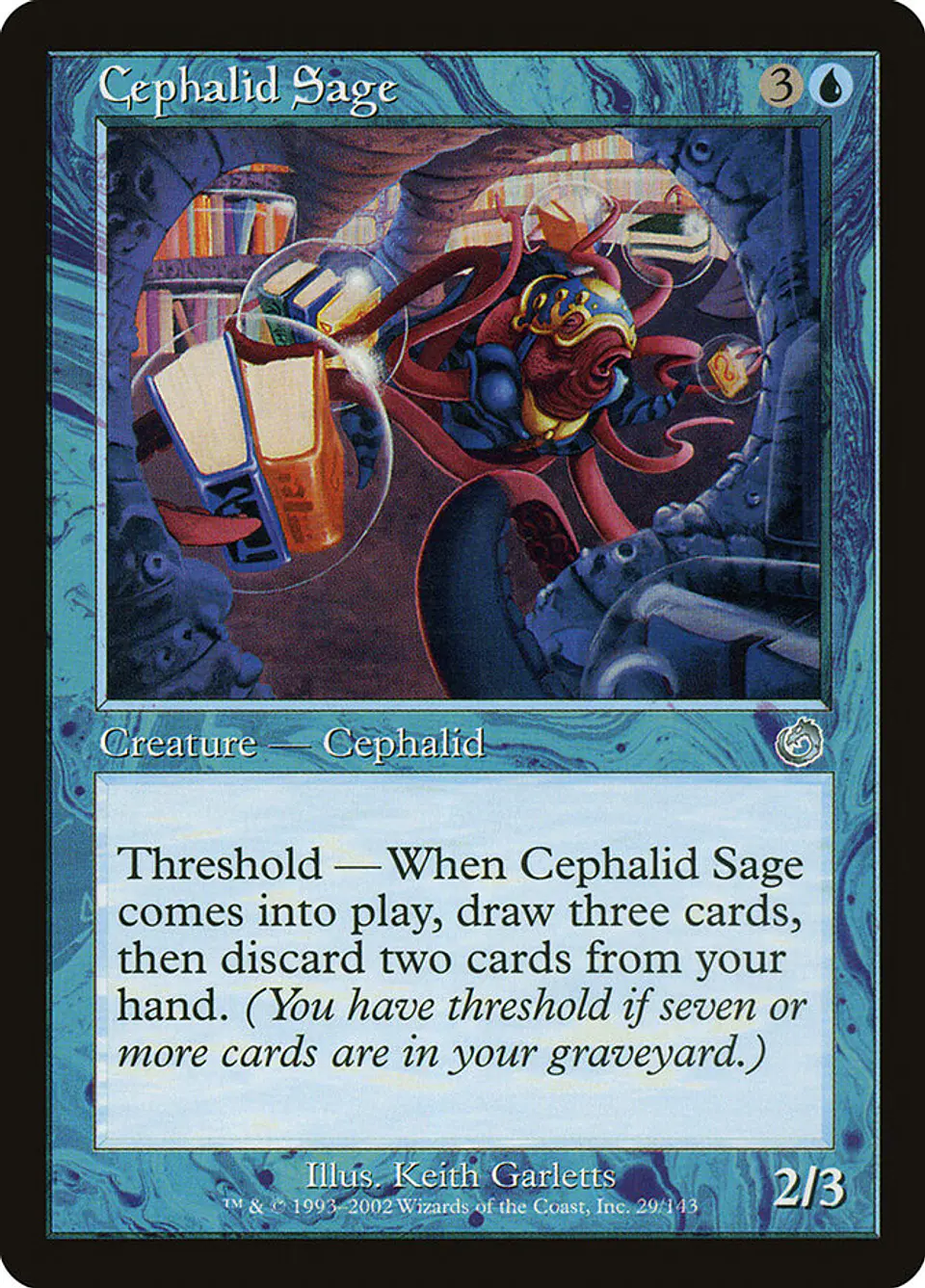 Cephalid Sage (Retro Frame) 1