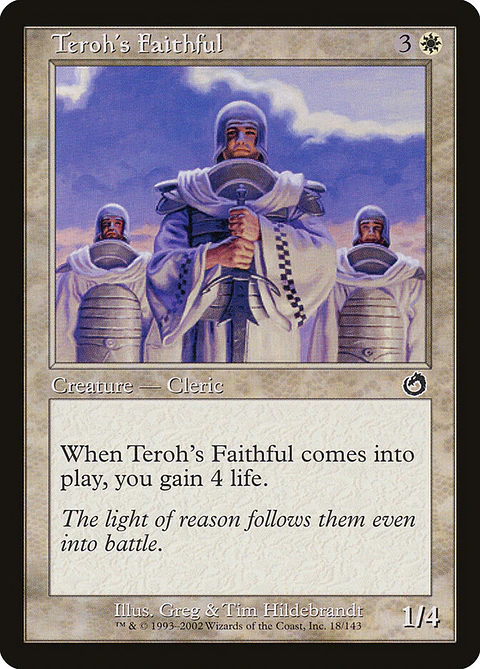 Teroh's Faithful (Retro Frame)