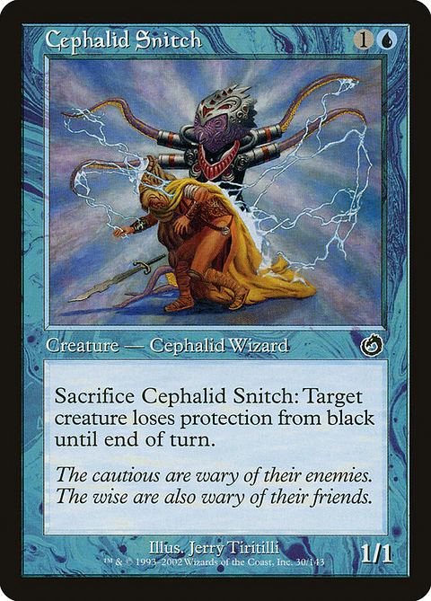 Cephalid Snitch (Retro Frame)