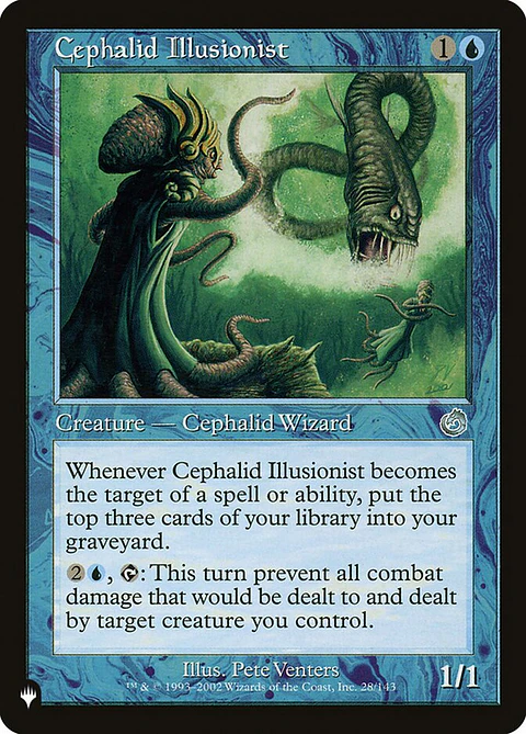 Cephalid Illusionist (The List)