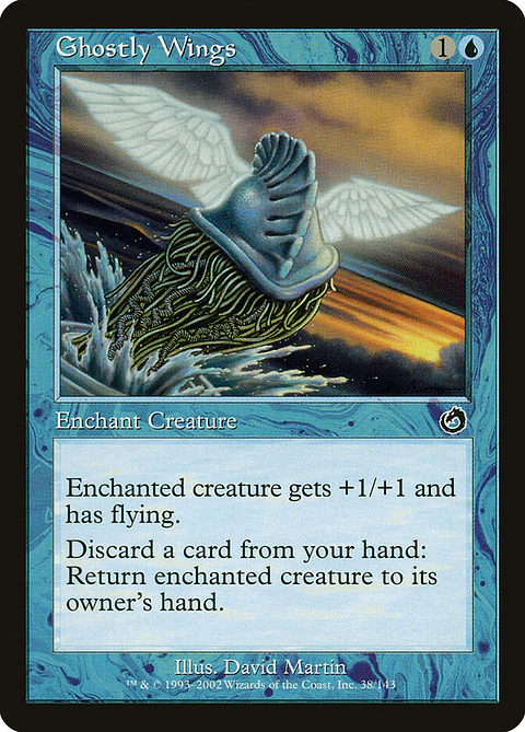 Ghostly Wings (Retro Frame)