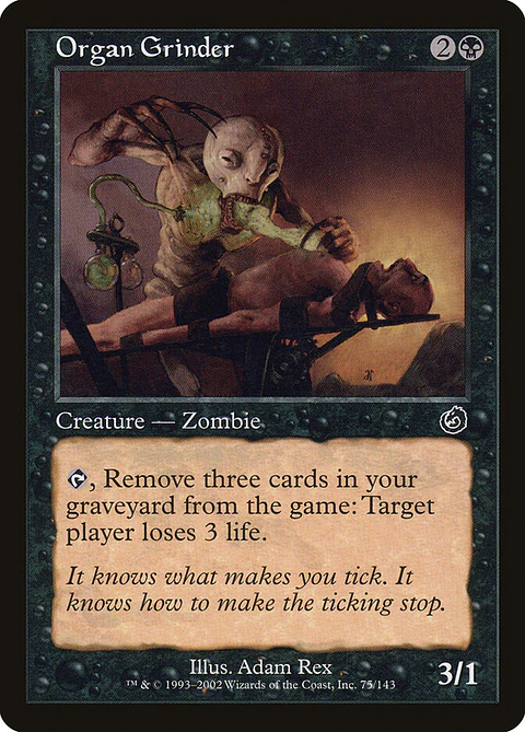 Organ Grinder (Retro Frame)