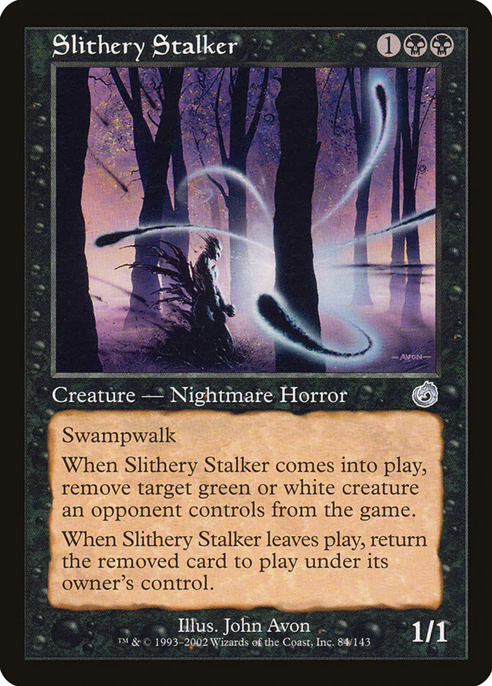 Slithery Stalker (Retro Frame) 1