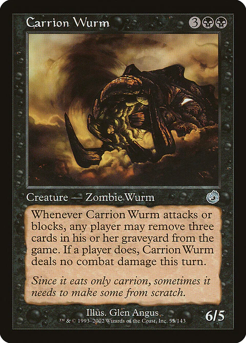 Carrion Wurm (Retro Frame)