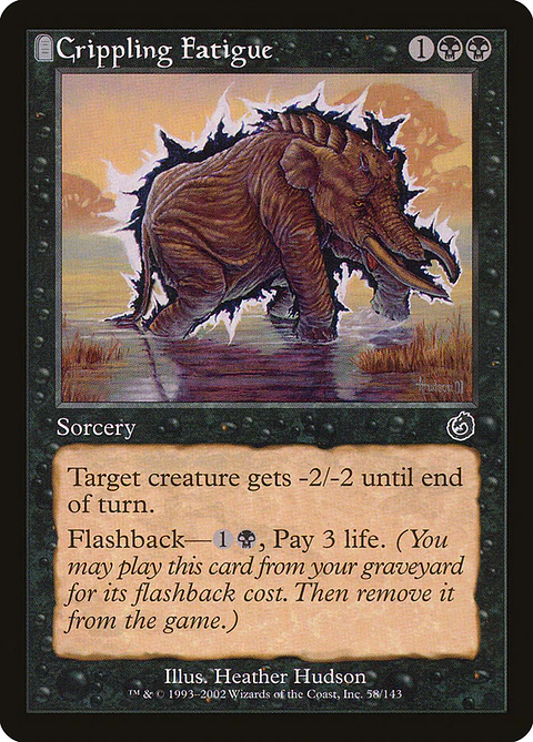 Crippling Fatigue (Retro Frame)