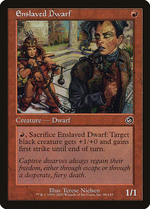 Enslaved Dwarf (Retro Frame)