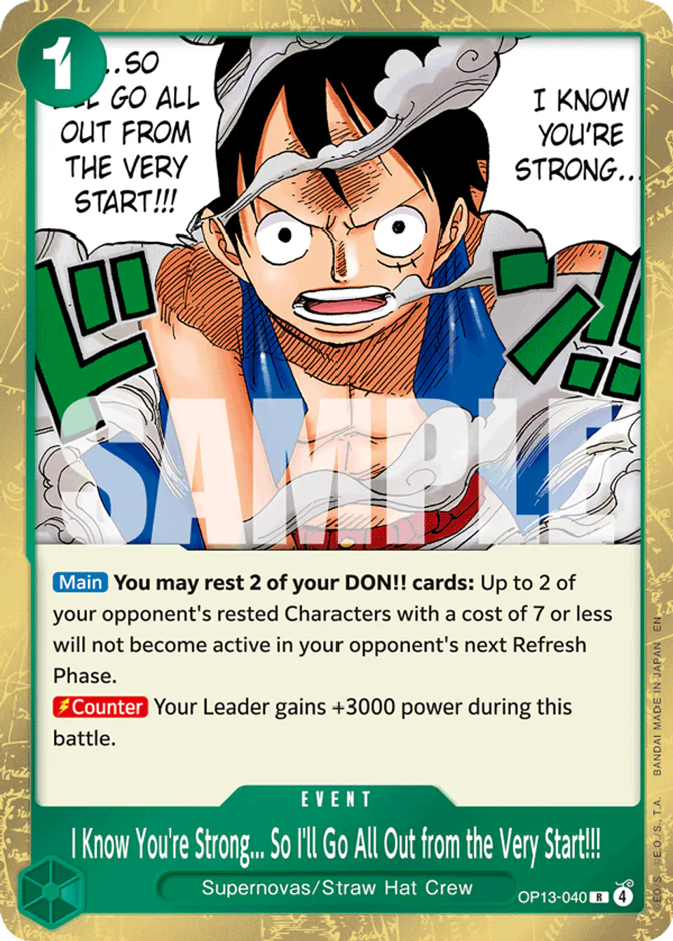 I Know You're Strong... So I'll Go All Out from the Very Start!!! 1