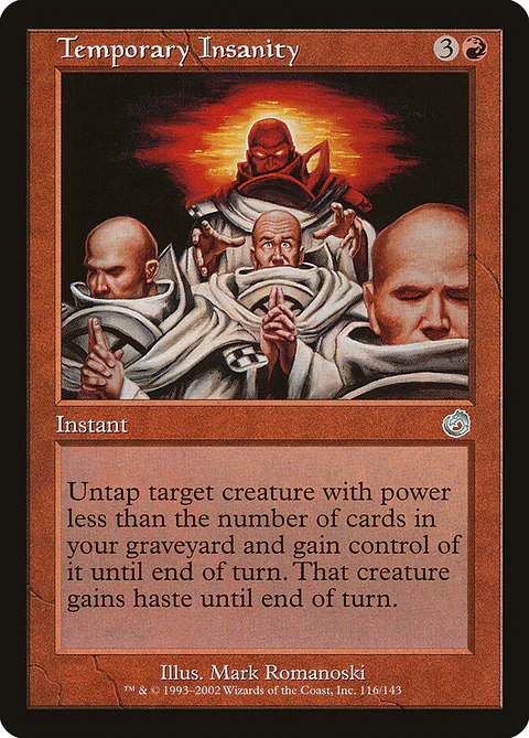 Temporary Insanity (Retro Frame)