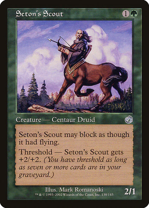 Seton's Scout (Retro Frame)