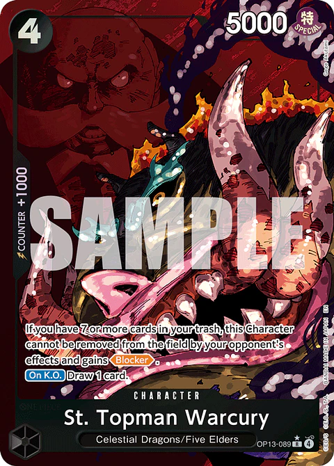 St. Topman Warcury (Alternate Art)