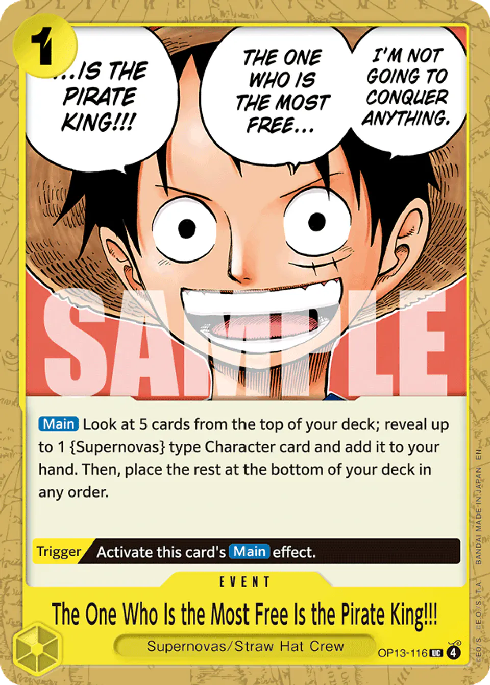 The One Who Is the Most Free Is the Pirate King!!! 1