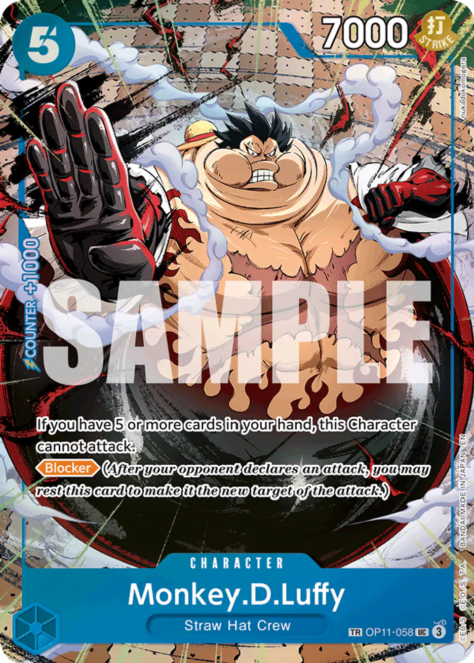 Monkey.D.Luffy - OP11-058 (TR) 1