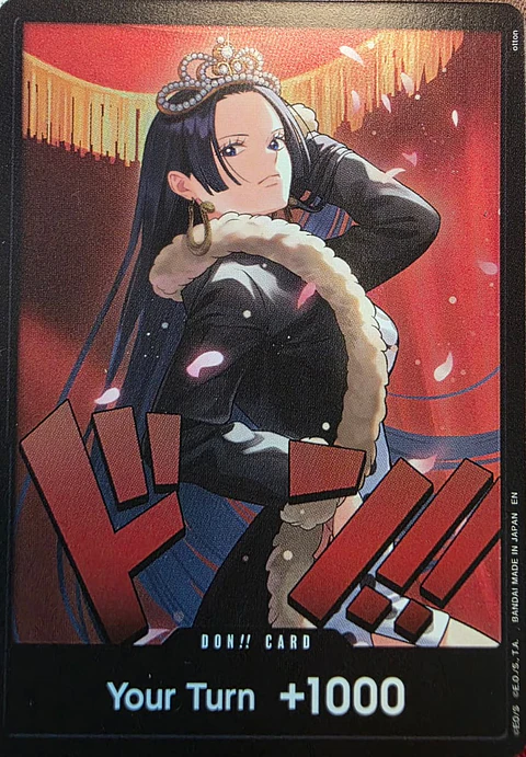 DON!! Card (Boa Hancock)