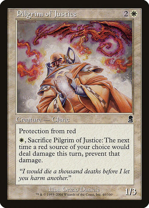 Pilgrim of Justice (Retro Frame)